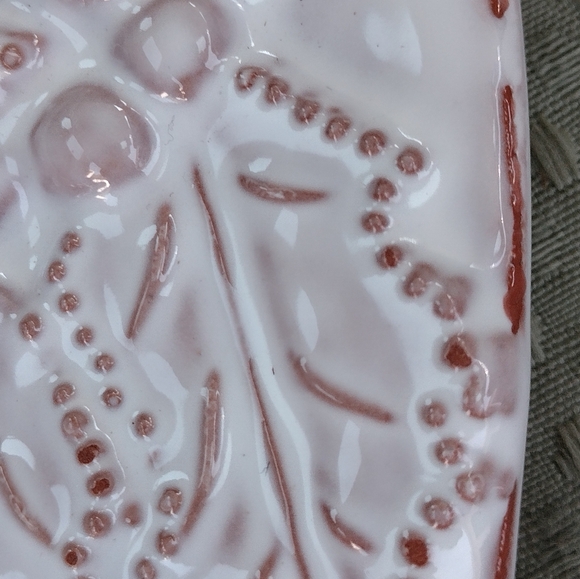 Vintage NWT Mud Pie Large Round Platter - Picture 13 of 15